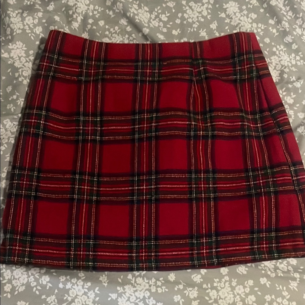 Plaid skirt